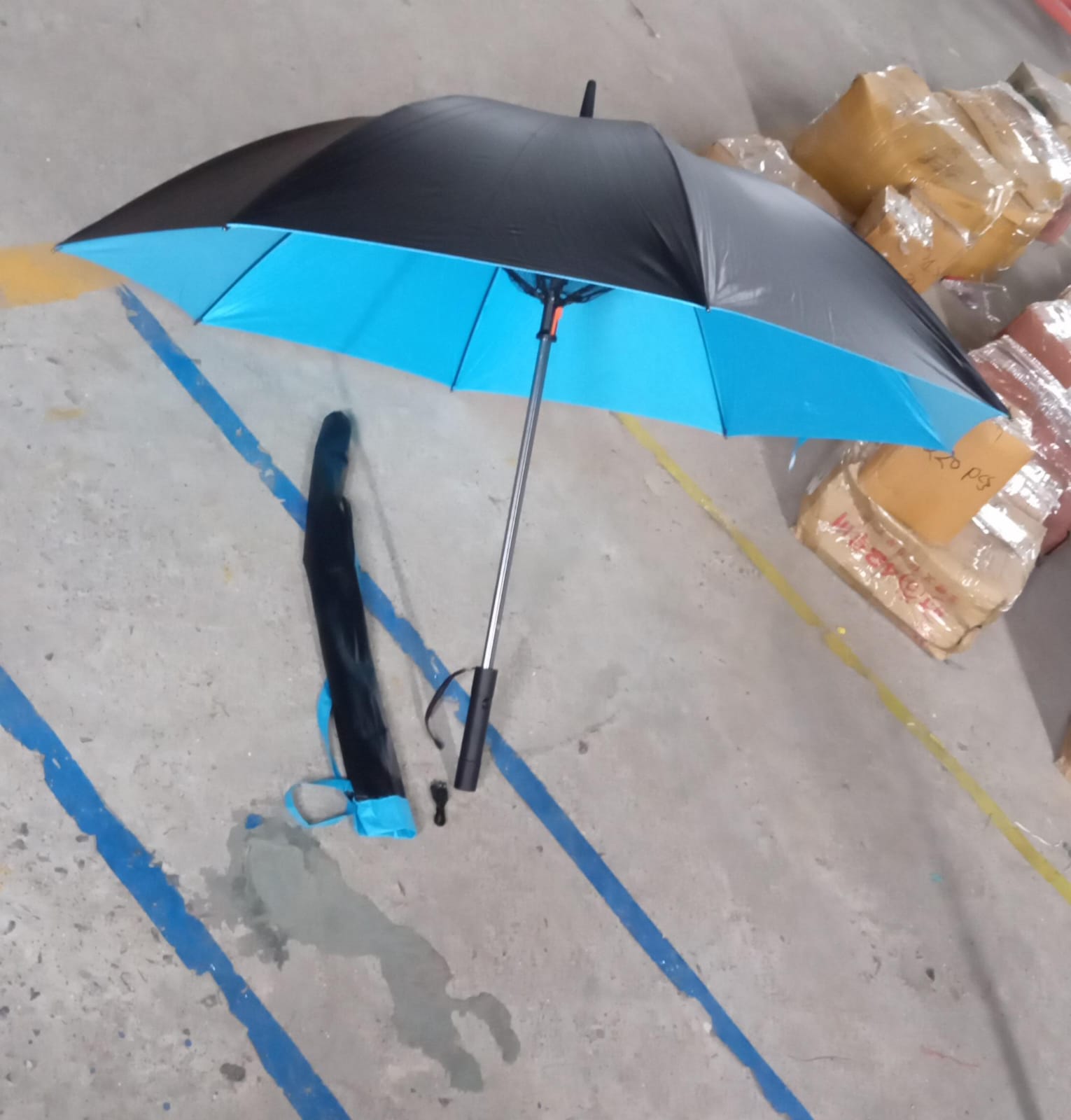 Sun Umbrella With Inside Fan & Power Bank Umbrellas For Summer (1 Pc) Sun Umbrella With Inside Fan & Power Bank Umbrellas For Summer (1 Pc)
